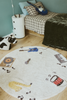 Music Washable Play Rug by Lorena Canals