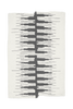 Lorena Canals Zagros Wool Area Rug in natural grey, washable wool accessory with a soft, textured design for home decor.