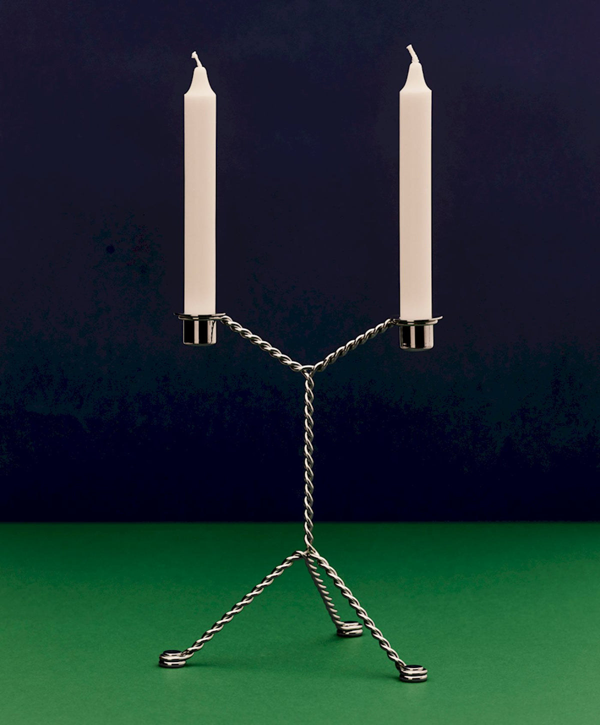 Wire Candleholder by Hay