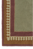 Torre wool rug by Lorena Canals with textured geometric design in neutral tones