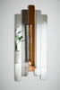 Woud Denmark Logs Mirror, a modern accessories piece featuring three circular mirrors resembling logs, on a neutral background.