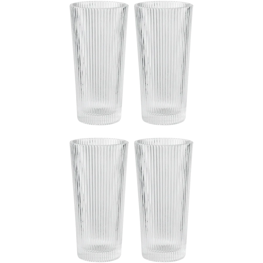 Pilastro Long Drink Glass 0.3 L. 4 PCS by Stelton