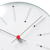 Arne Jacobsen Bankers Wall Clock, a sleek modern accessory with minimalist design and clean lines.