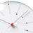 Arne Jacobsen Bankers Wall Clock, a sleek modern accessory with minimalist design and clean lines.