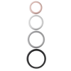 Set of four Rig-Tig PLACE-IT trivets with 13 cm diameter, made of durable accessories material, ideal for protecting surfaces.
