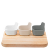 Rig-Tig TAPAS serving set with small bowls and tray, perfect for sharing appetizers and snacks in stylish kitchen accessories.