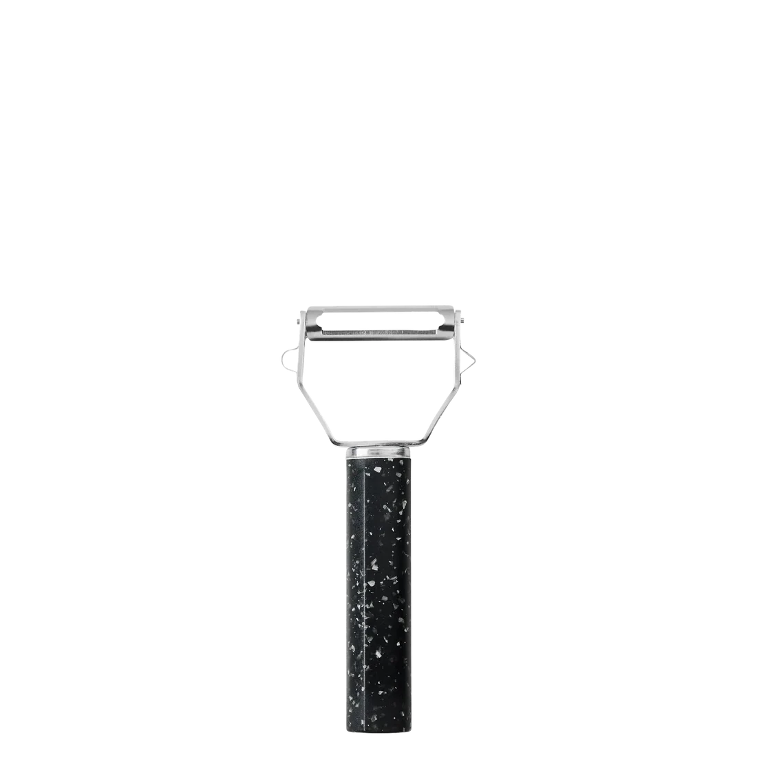 Rig-Tig REDO Y-peeler accessory with ergonomic handle and stainless steel blade for efficient peeling.