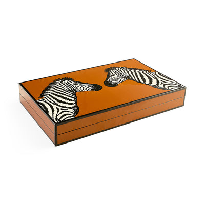 Zebra Lacquer Card Set by Jonathan Adler