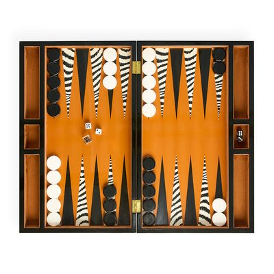 Zebra Lacquer Card Set by Jonathan Adler