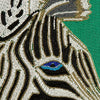 Zebra Beaded Art by Jonathan Adler