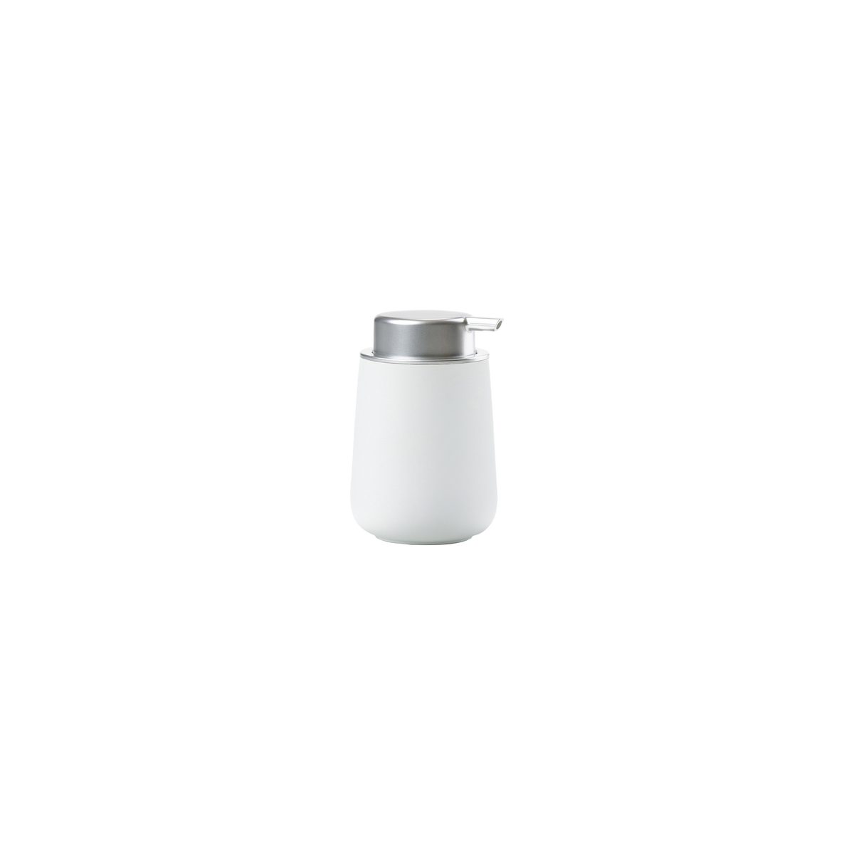 Black Nova soap dispenser by Zone Denmark, a stylish bathroom accessory with a sleek design and easy-to-use pump.