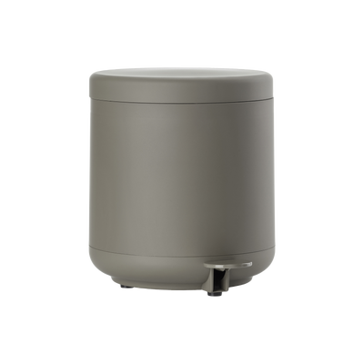 Black Ume Pedal Bin by Zone Denmark, sleek accessories with foot pedal for easy waste disposal.