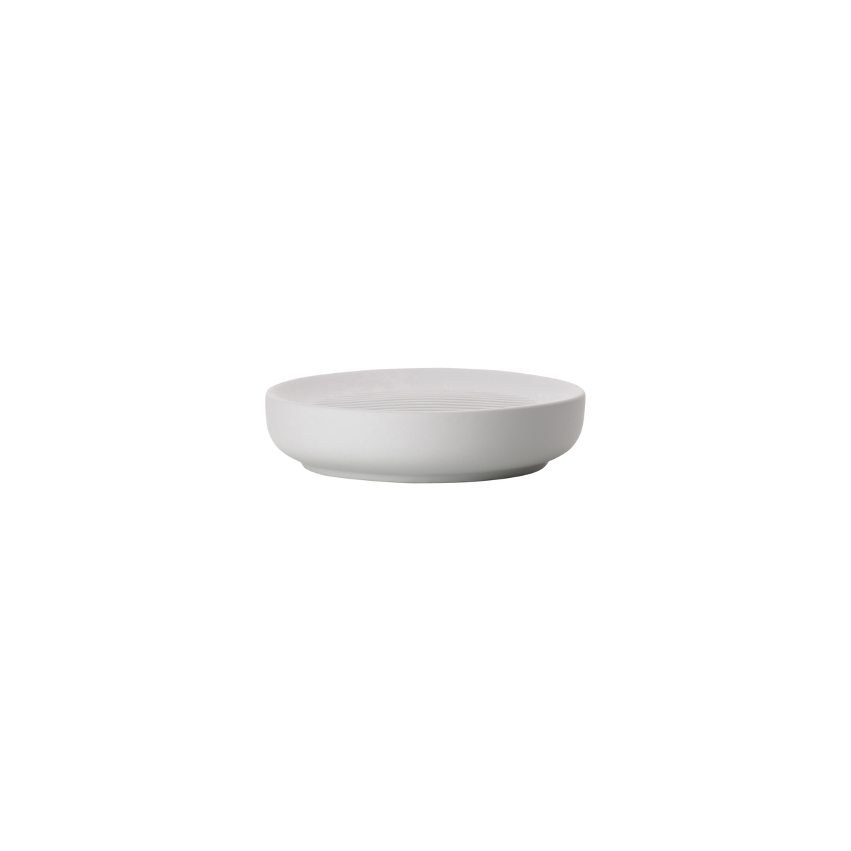 Black Ume soap dish by Zone Denmark, a stylish bathroom accessory with a sleek design and durable material.