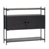 Norm Console Table - Black by Hübsch