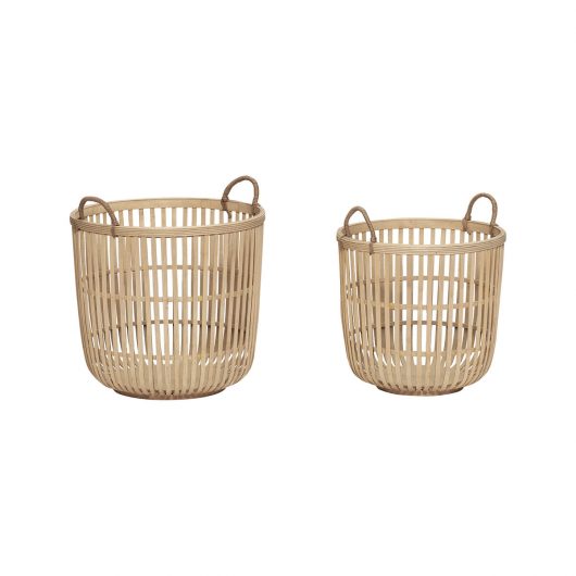Vantage Baskets, set of two by Hübsch