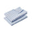 Grid Tea Towels - Light Blue, Set of 2 by Hübsch