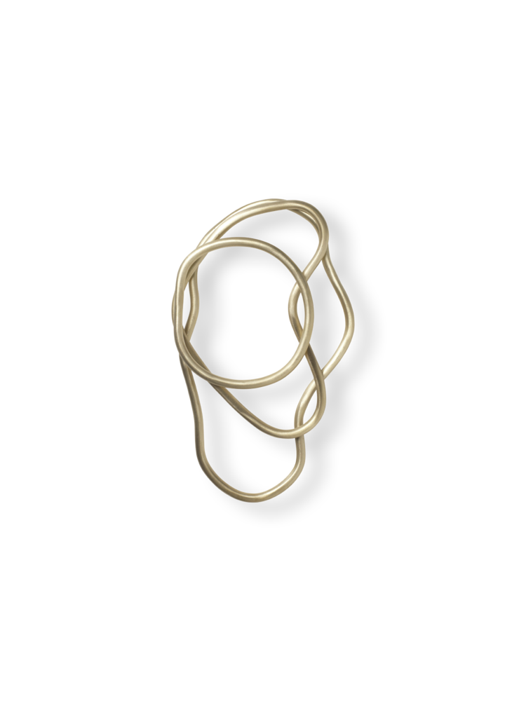 Lot de 3 dessous de plat Pond par Ferm Living