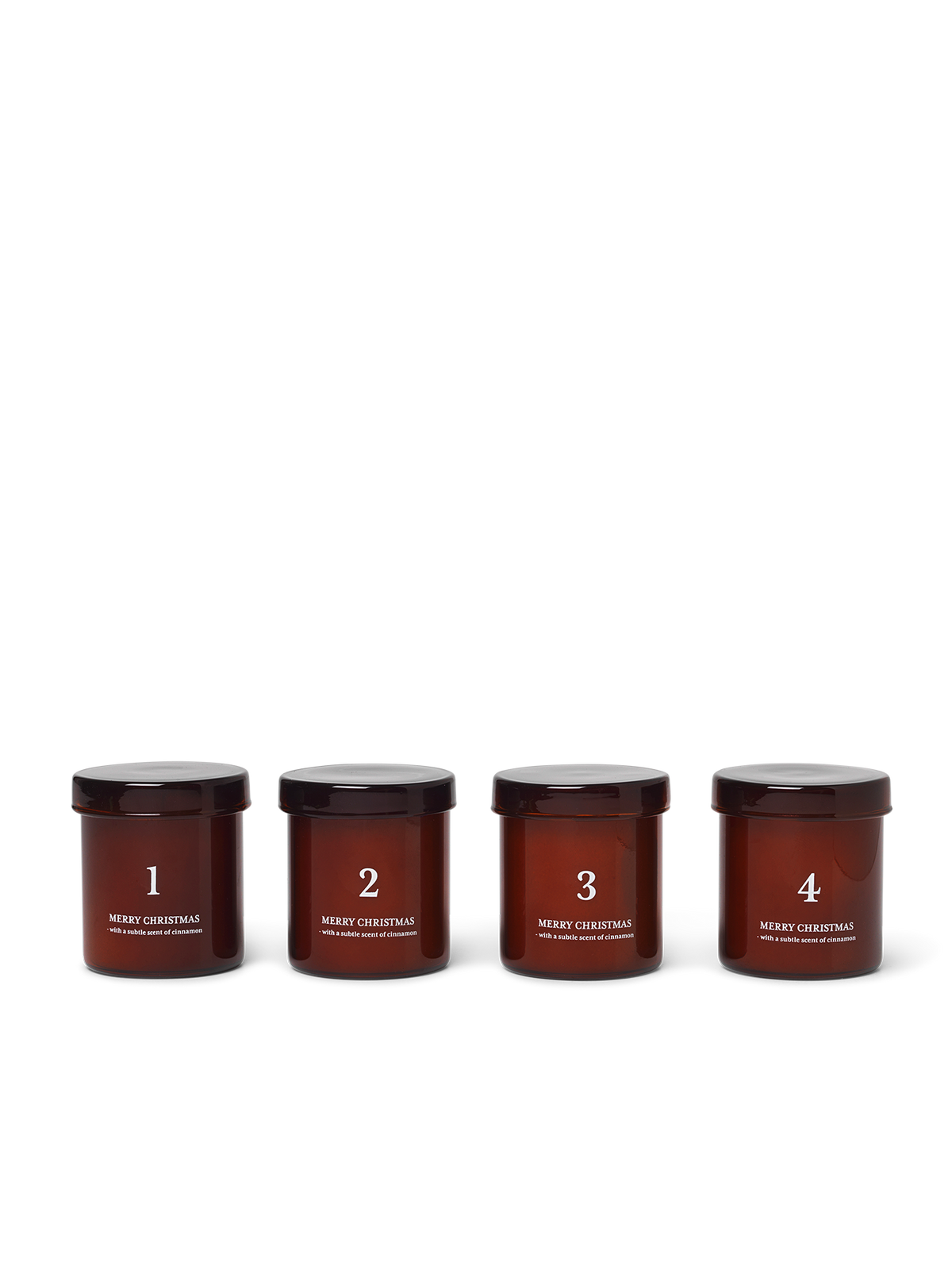 Scented Advent Candles Set of 4 by Ferm Living