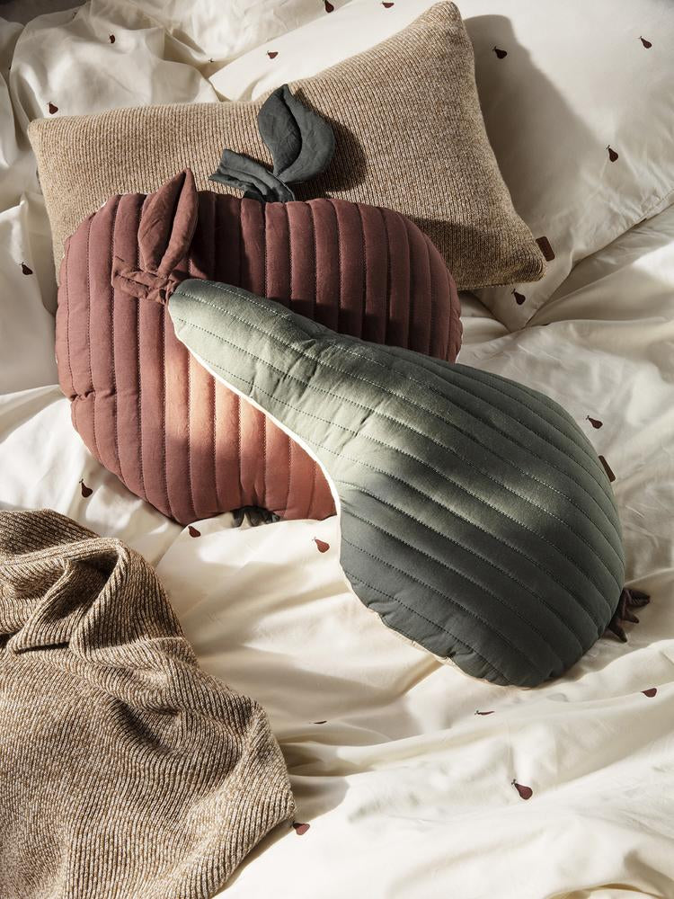 Pear Quilted Cushion by Ferm Living