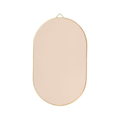 View Wall Mirror Oval by Hübsch