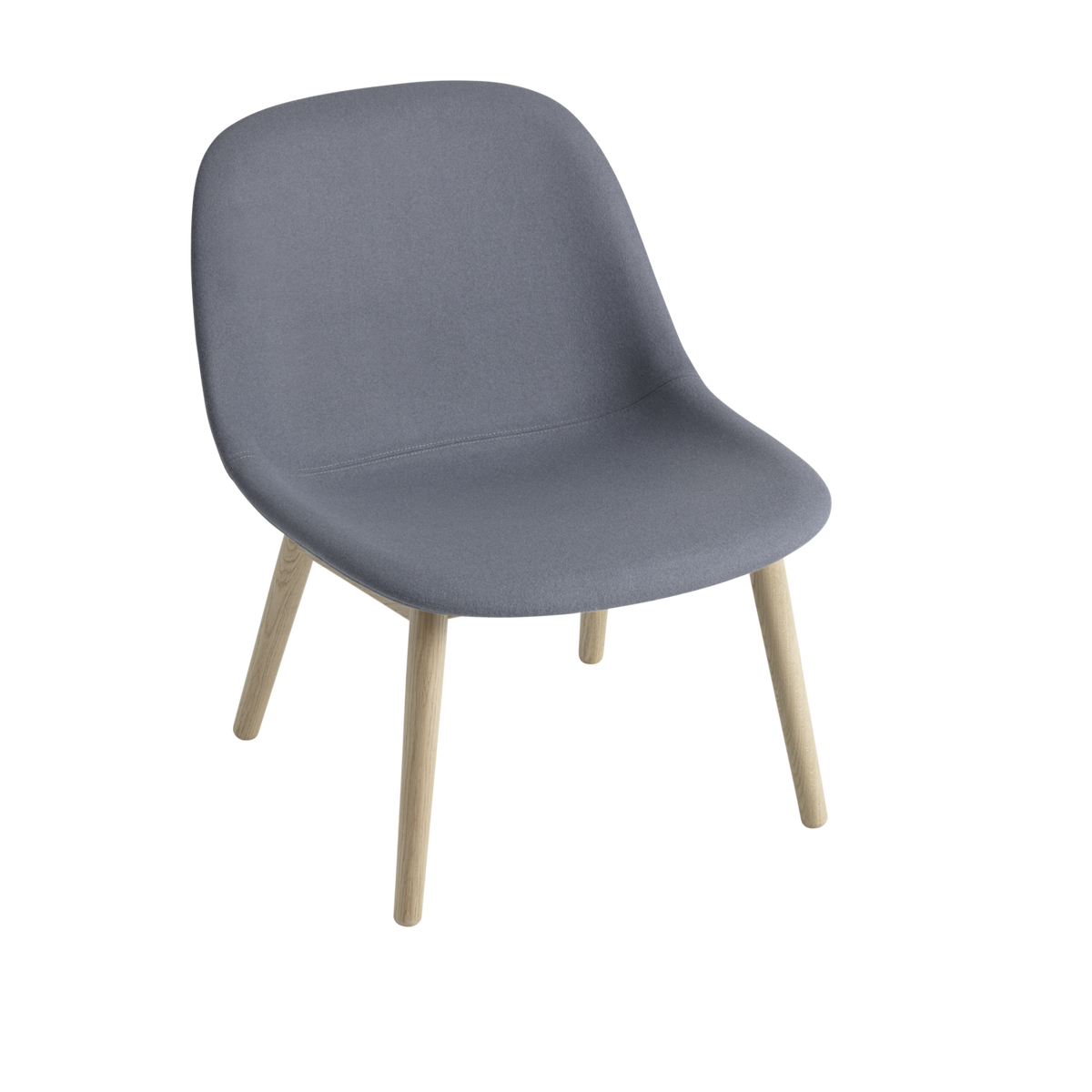 Fiber Lounge Chair Wood Base par Muuto