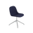 Base pivotante pour chaise d'appoint en fibre avec. Retour – Coque rembourrée par Muuto