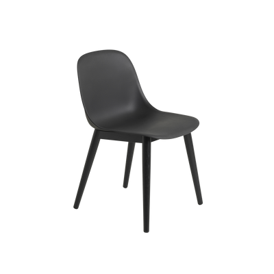 Fiber Side Chair Wood Base - Shell par Muuto