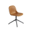 Fiber Side Chair Swivel Base – Upholstered Shell by Muuto