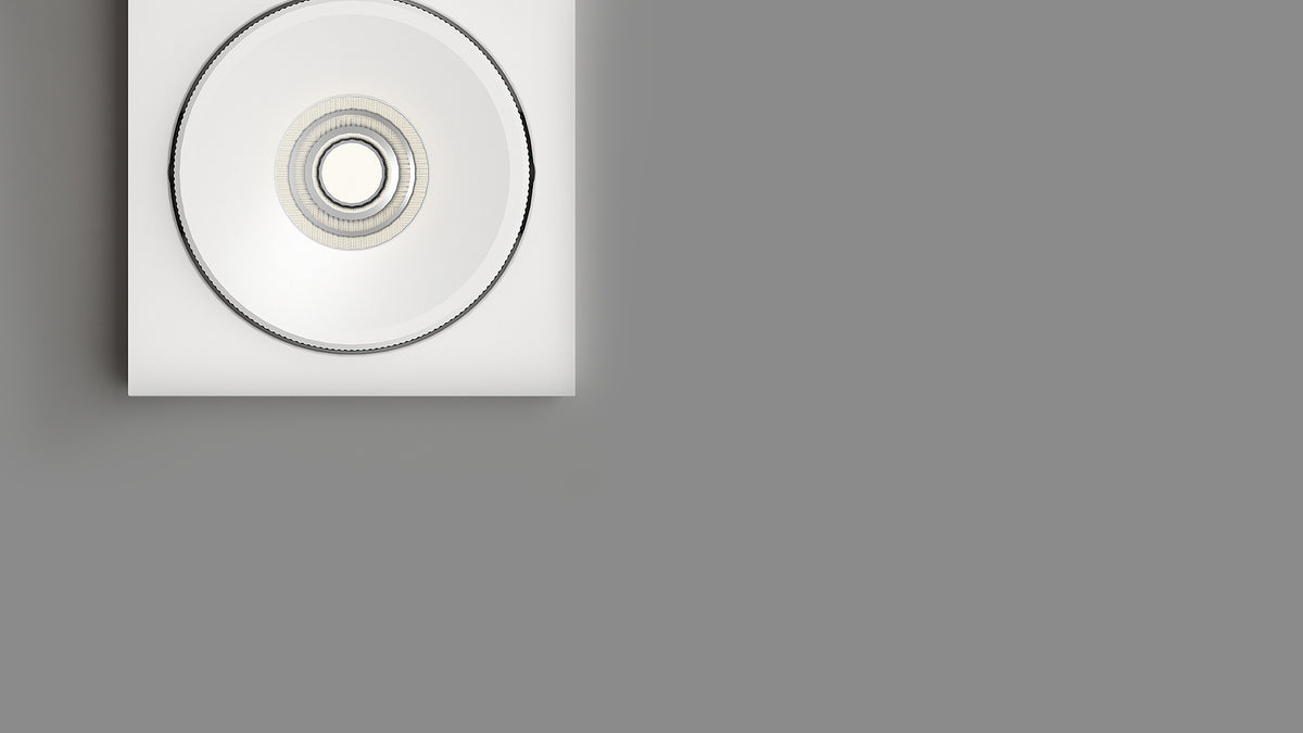 Marc Semi-Recessed Ceiling Light by ZANEEN design