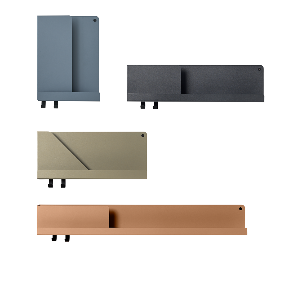 Étagères pliées par Muuto