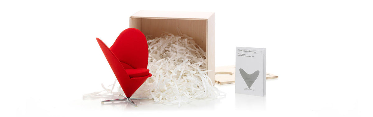 Heart-Shaped Cone Chair from the Miniatures Collection by Vitra