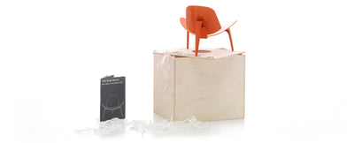 3-Leg Stool by Wegner, from the Miniatures Collection by Vitra
