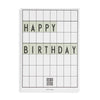 Drapeaux d'anniversaire par Design Letters