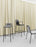 Chaise de bar/comptoir Studio 75cm/65cm en acier noir par Normann Copenhagen
