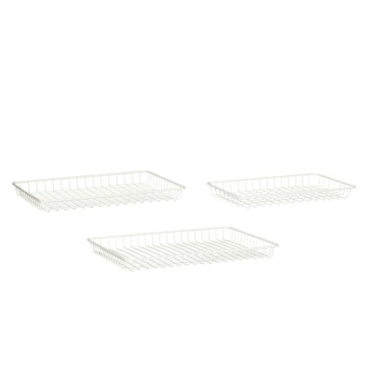 Carry Trays - White, Set of 3 by Hübsch