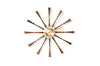 Spindle Clock by Vitra