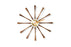 Spindle Clock by Vitra