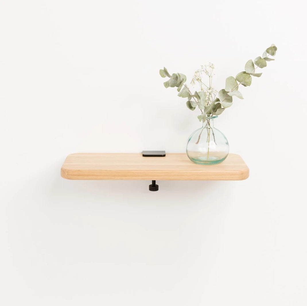 Solid Oak Bedside Table by Tiptoe