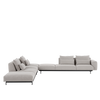 Configurations d'angle de canapé modulaire in situ par Muuto