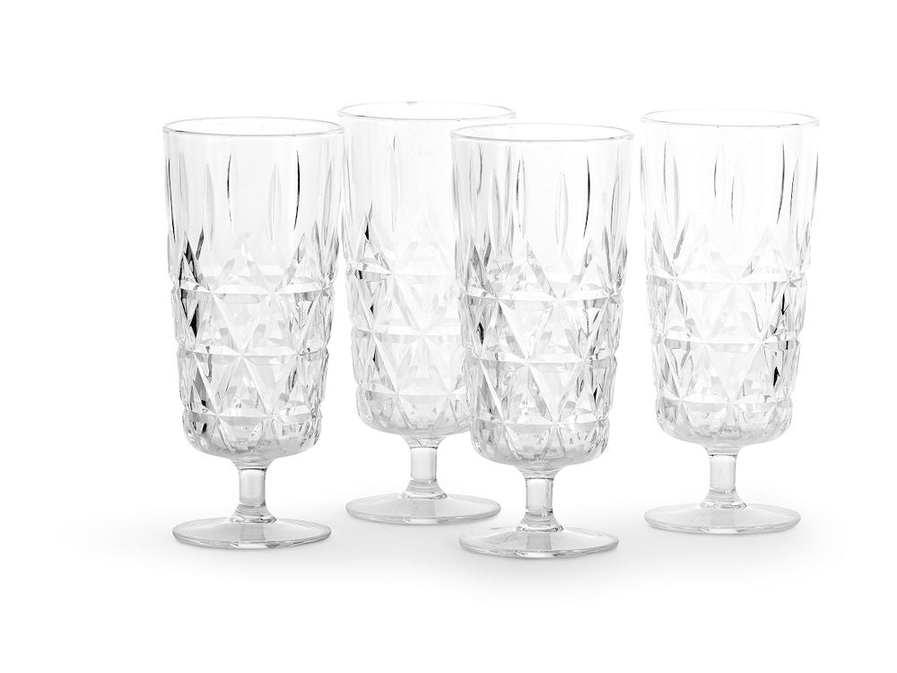 Picnic Champagne Glasses, Set of Four, by Sagaform