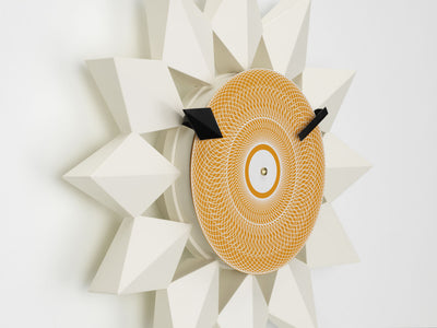 Vitra Diamond Markers Clock accessory featuring a modern design with diamond-shaped markers and stylish clock face.