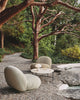 TS Outdoor Coffee Table - Round by Gubi