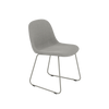 Fiber Side Chair Sled Base - Coque rembourrée par Muuto