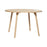 Ground Dining Table - Round, Natural by Hübsch