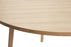 Ground Dining Table - Round, Natural by Hübsch
