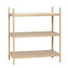 Library Shelf Unit - Small, Natural by Hübsch
