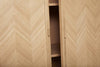Herringbone Cabinet, FSC by Hübsch