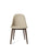 Chaise Harbour Side Chair - Base en bois par Menu