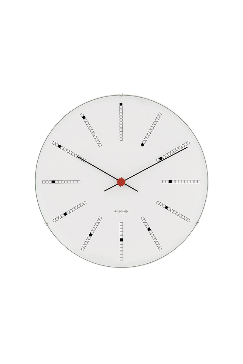 Bankers Wall Clock Collection by Arne Jacobsen