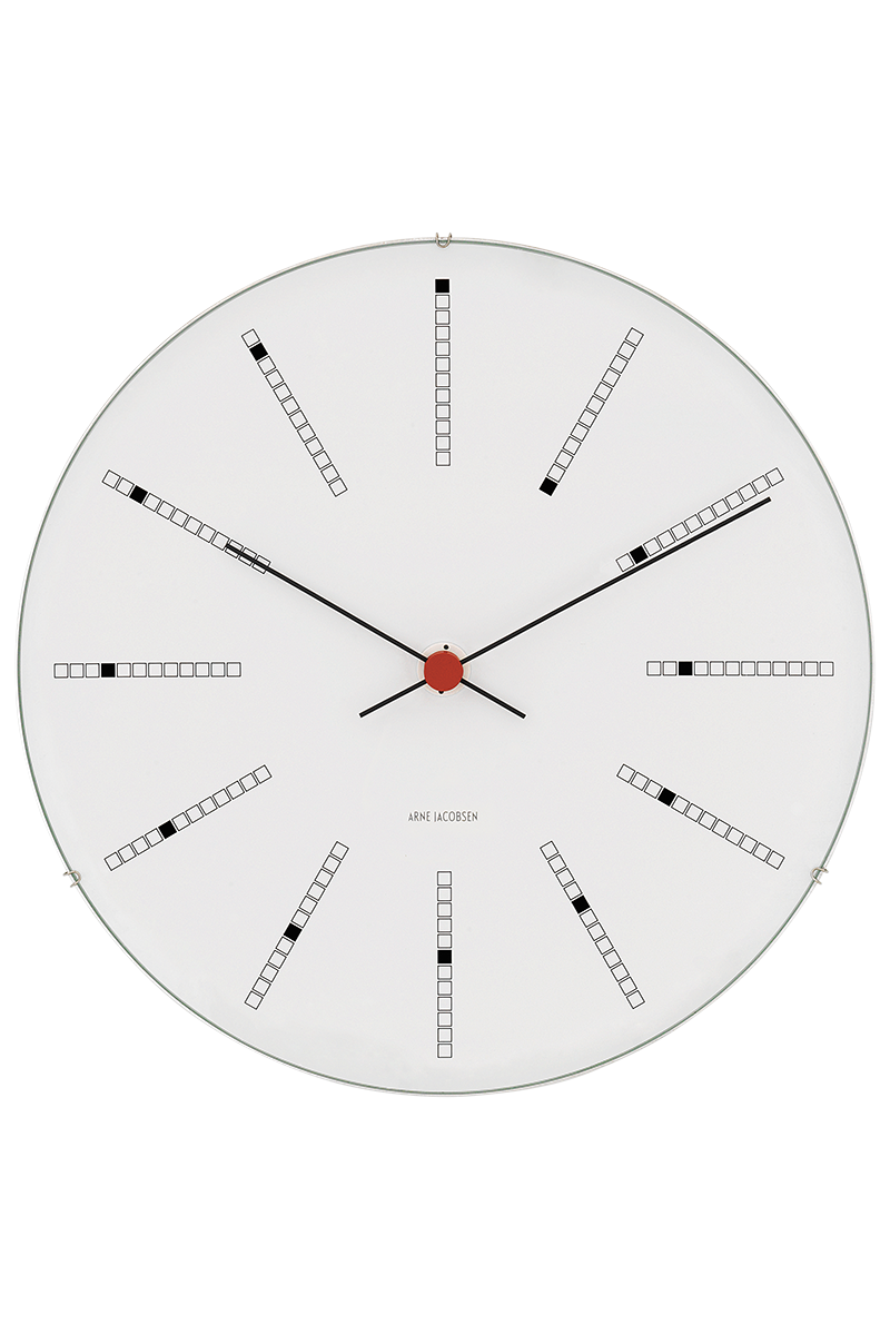Bankers Wall Clock Collection by Arne Jacobsen